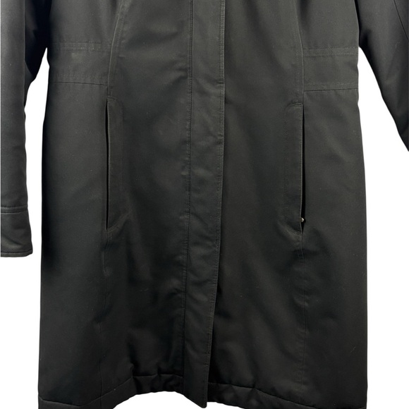 Marmot Chelsea Down Hooded Raincoat Black Size S/P Water repellent Winter - Picture 4 of 15